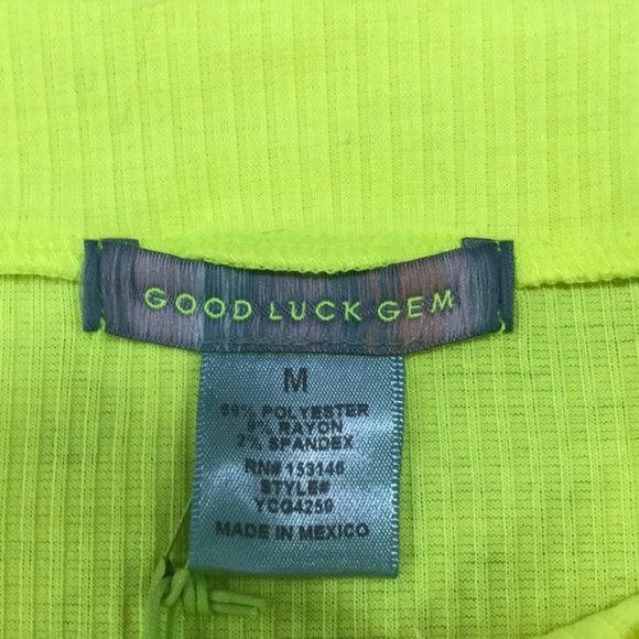 Good Luck Gem Top - Picture 2 of 4